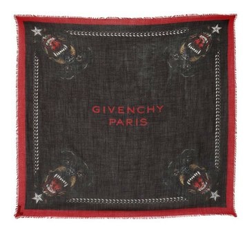 The Strange: givenchy-rottweiler-scarf