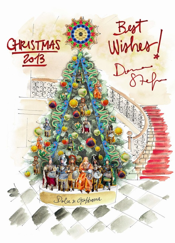 The Strange: Dolce-and-Gabbana-Christmas-Tree-plan - indafoto.hu