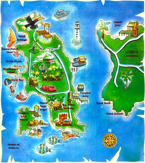 map pangkor island1
