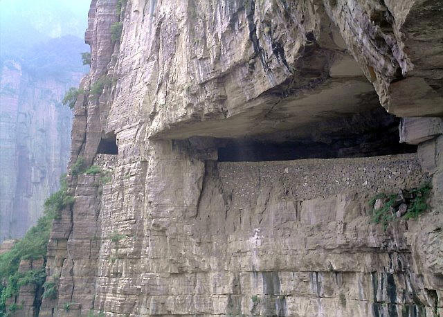 Guoliang cliff corridor China 2