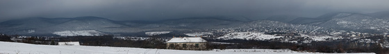 gemini: 2010 első hó Pilis - panoráma