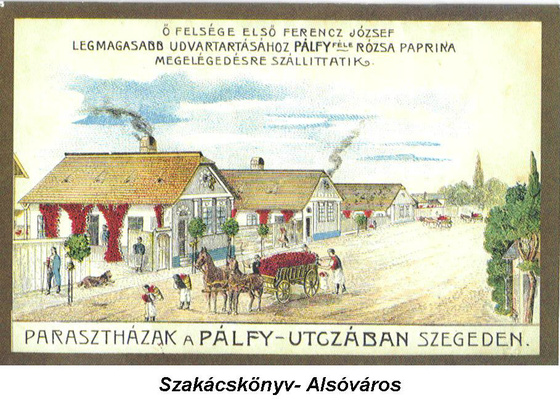 Szeged és paprika - forrás: Röszkei Paprika Park