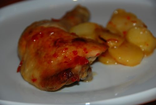 babgul: chiliszoszos csirke