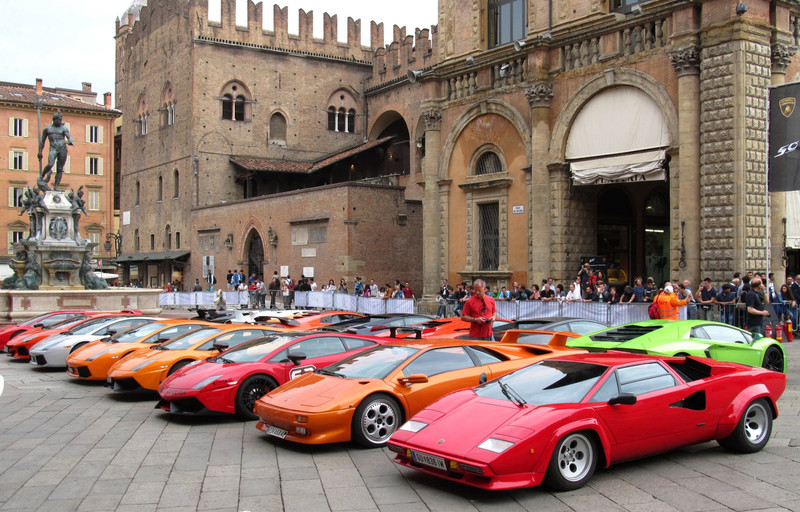 bocifiu: Lamborghini 50. évforduló, Bologna