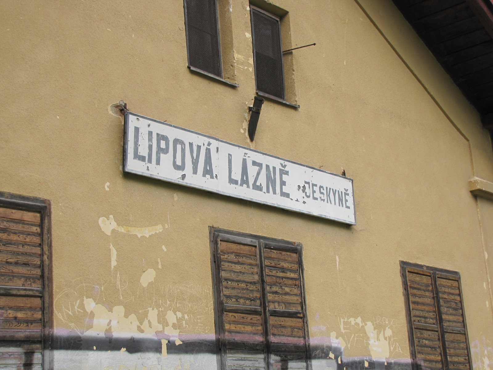 Lipová Lázné, vasútállomás, SzG3