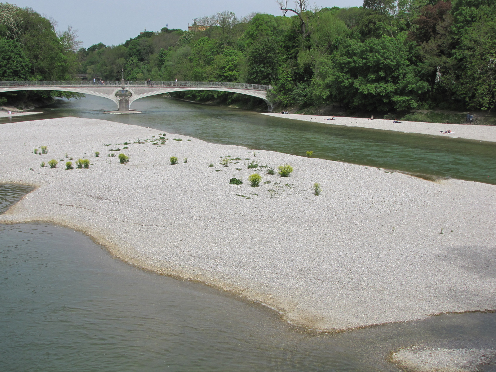 München, az Isar folyó, SzG3