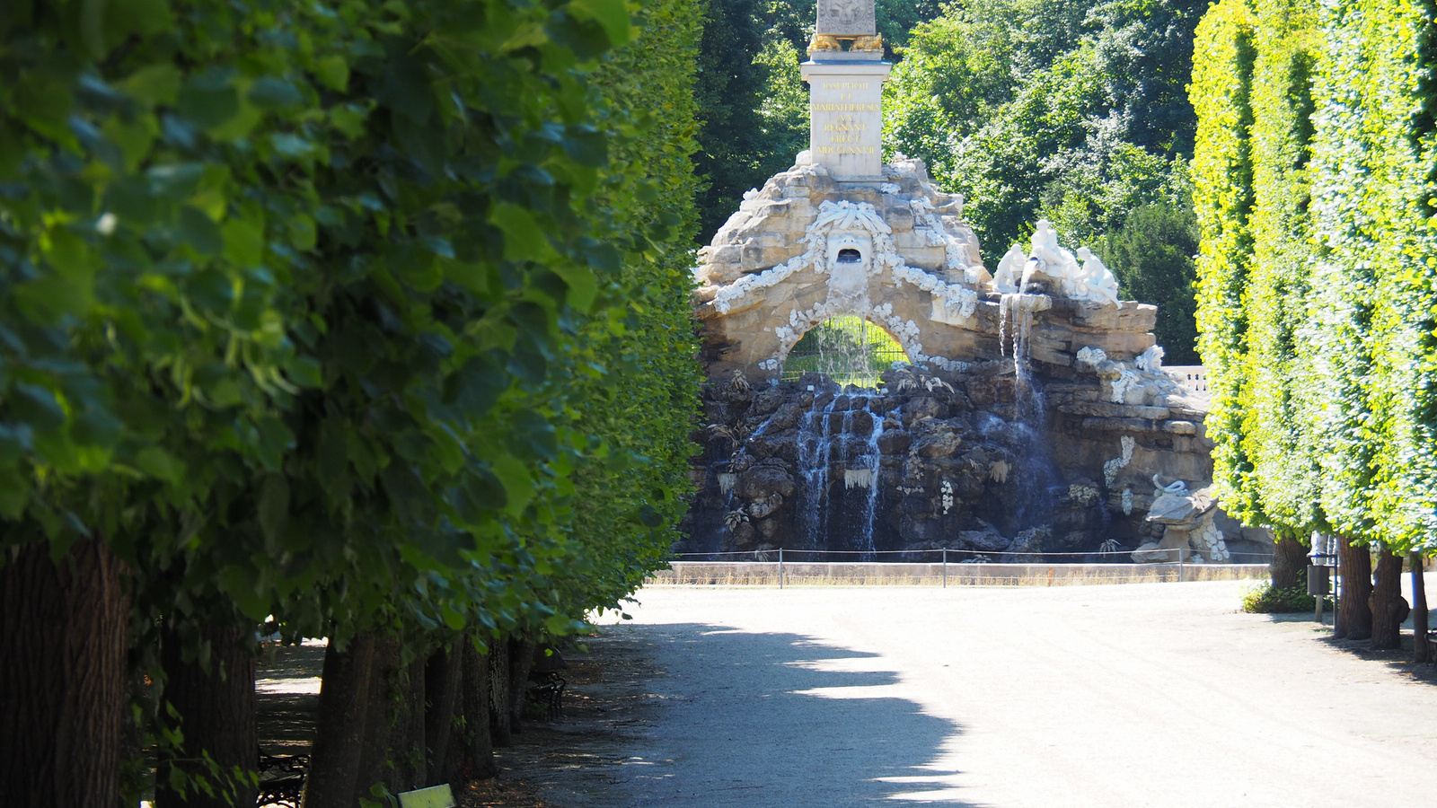 Bécs, Schönbrunn, kastélypark, SzG3