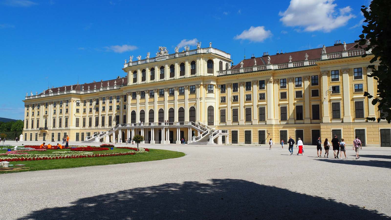 Bécs, Schönbrunn, kastélypark, SzG3