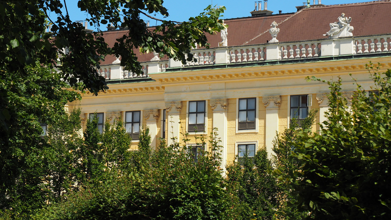 Bécs, Schönbrunn, kastélypark, SzG3