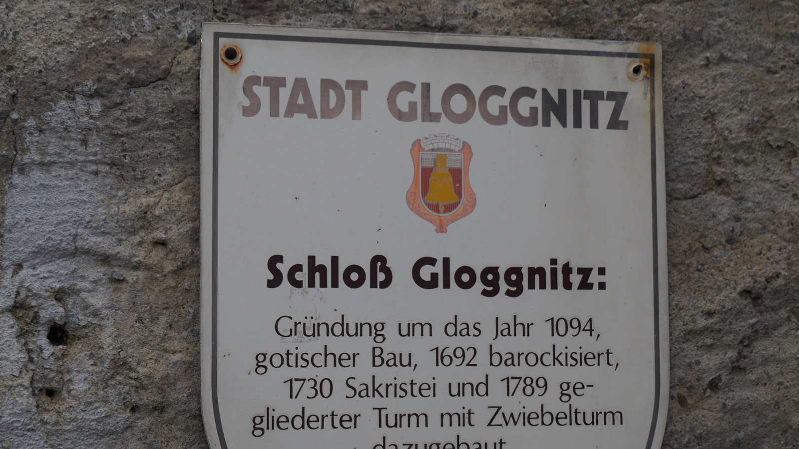 Ausztria, Schloss Gloggnitz, SzG3
