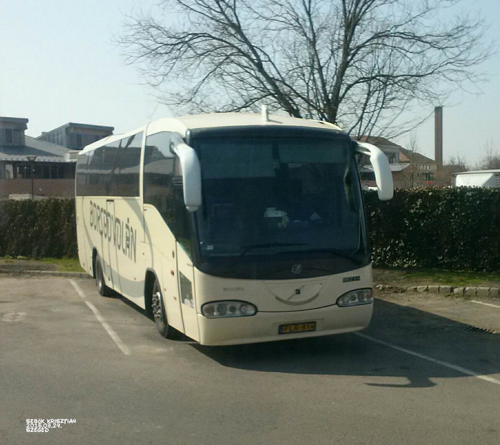 Volvo Irizar Intercentury FLR-814 2015.03.24. Szeged Mars tér