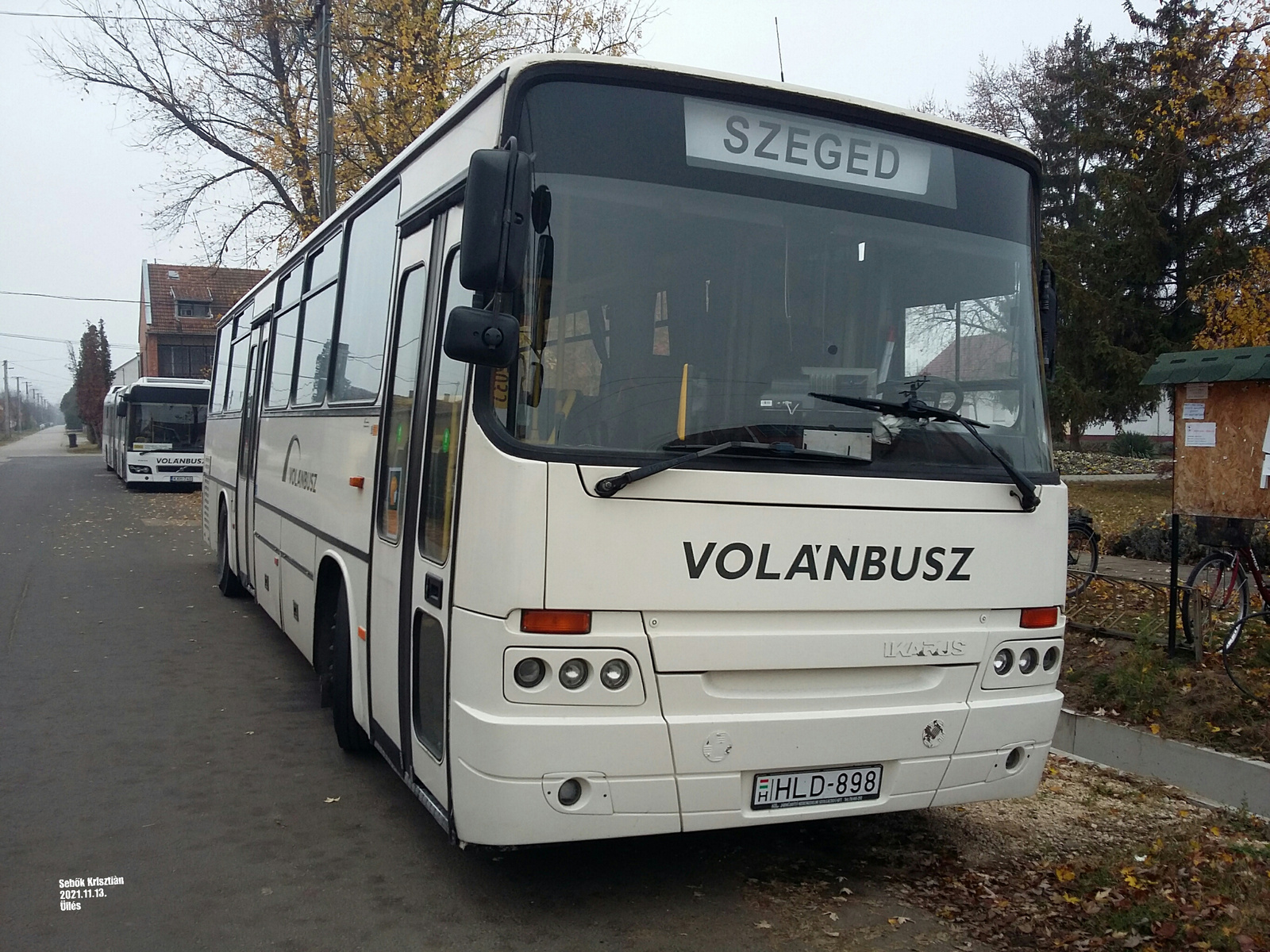 Ikarus C56 HLD-898 2021.11.13. Üllés