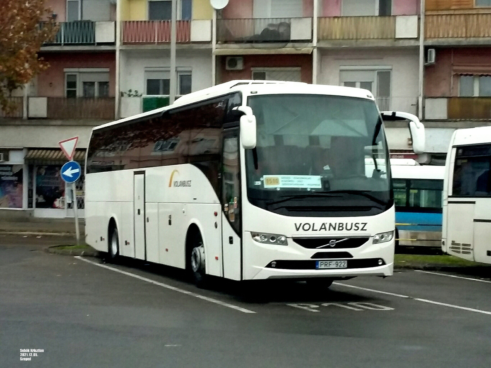 Volvo 9700H UG PRF-922 Szeged-Solt-M8-Dunaújváros-Székesfehérvár