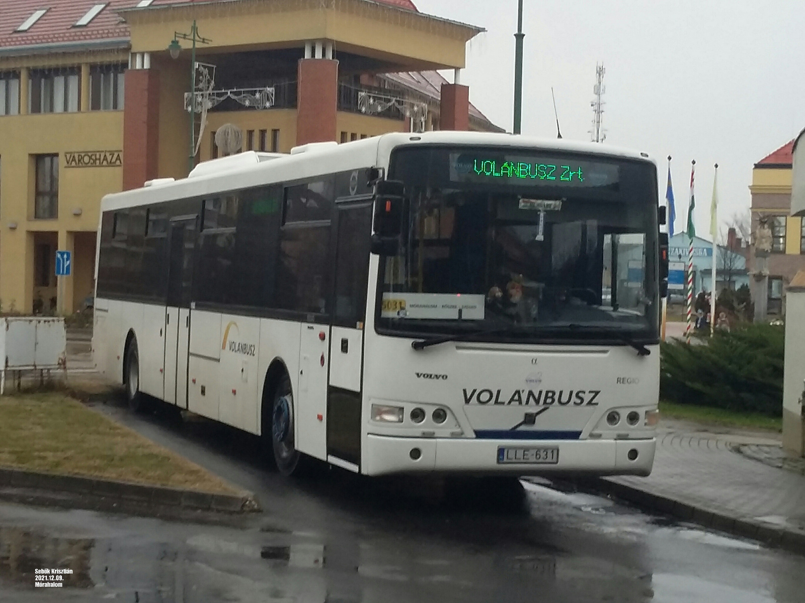Volvo Alfa Regio LLE-631 Mórahalom - Röszke - Szeged jàraton az 