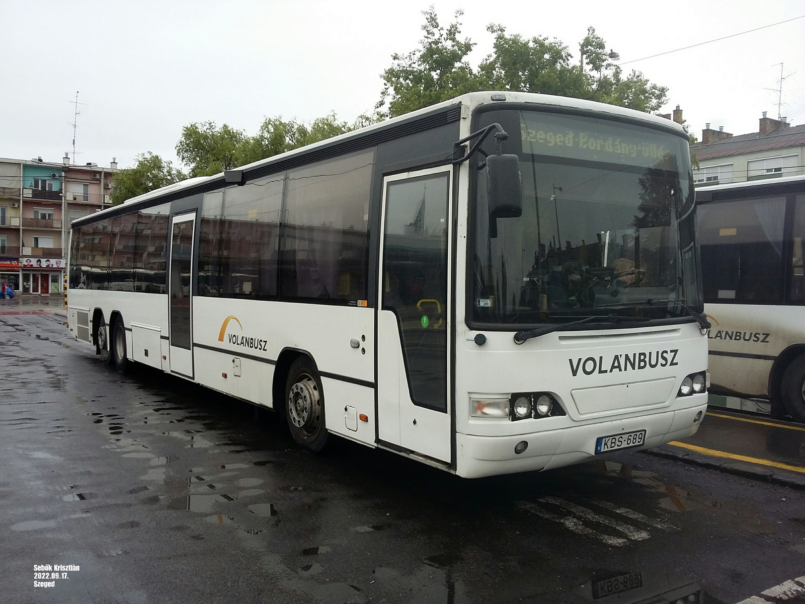 VOLVO Carrus Vega KBS-689 Szeged, Mars tér 2022.09.17.