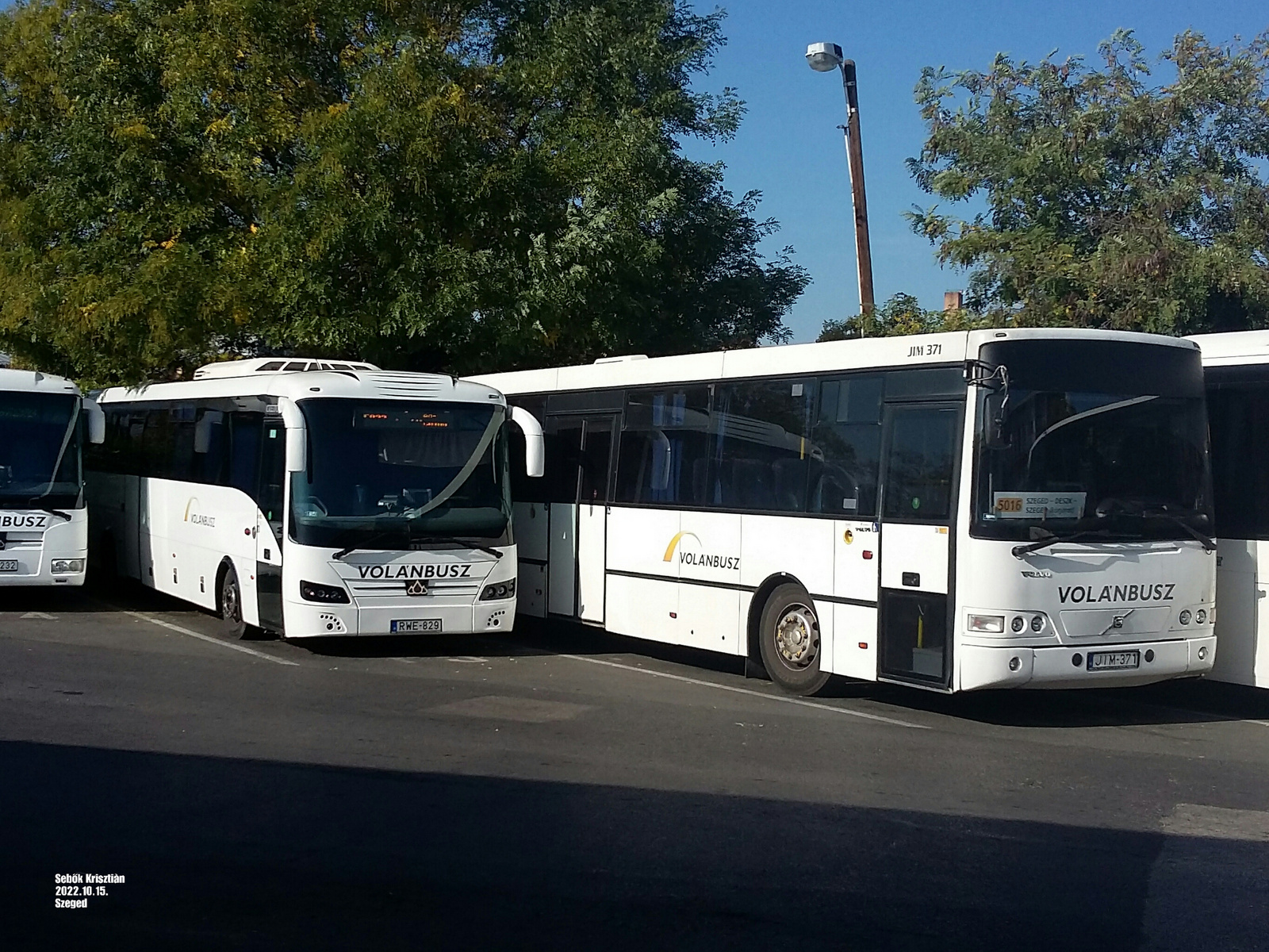 RWE-829 JIM-371 Szeged, Mars tér 2022.10.15.