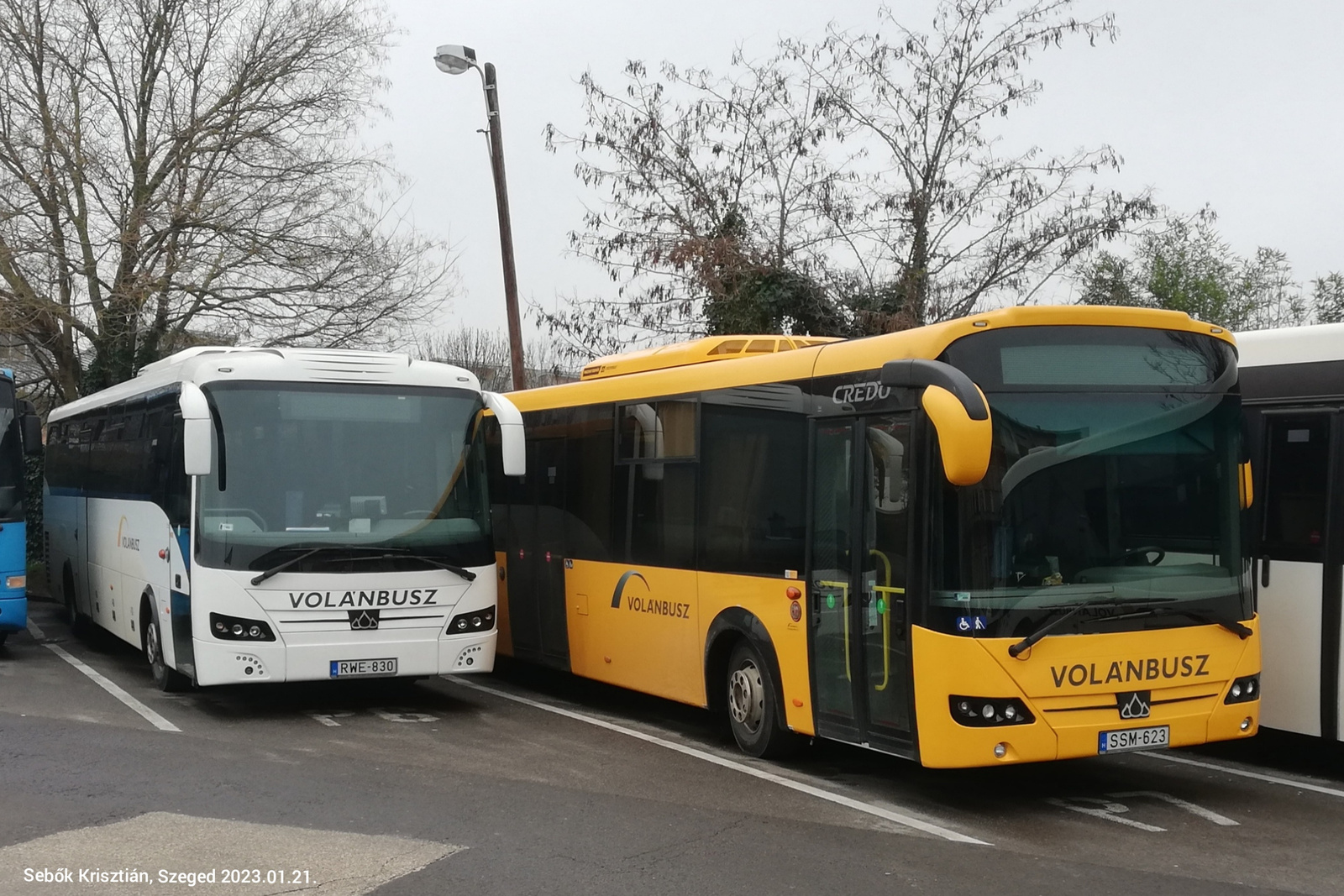 RWE-830 SSM-623 Szeged, Mars tér 2023.01.21.