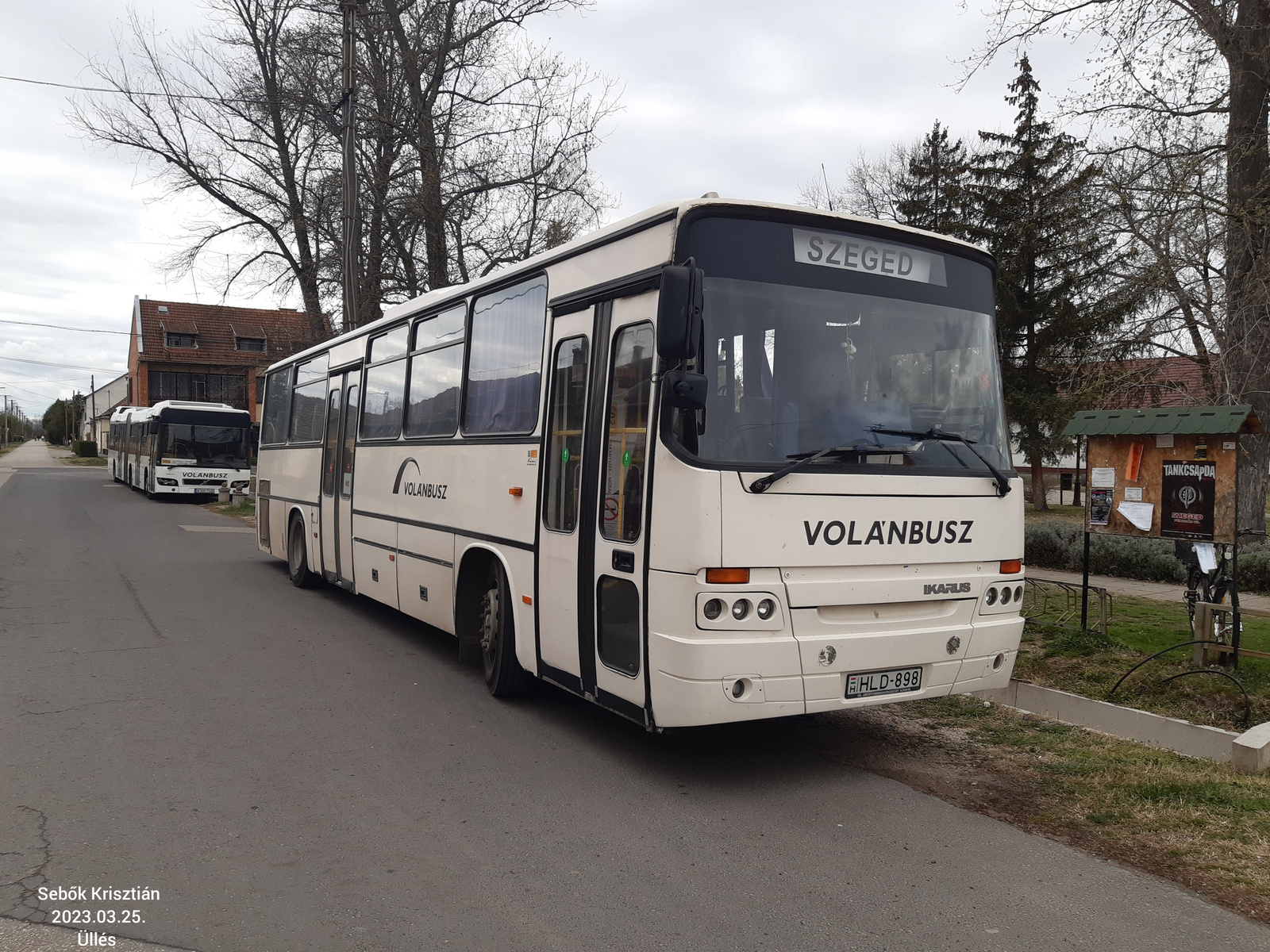 Ikarus C56 HLD-898 Üllés, Szabadság tér 2023.03.25.