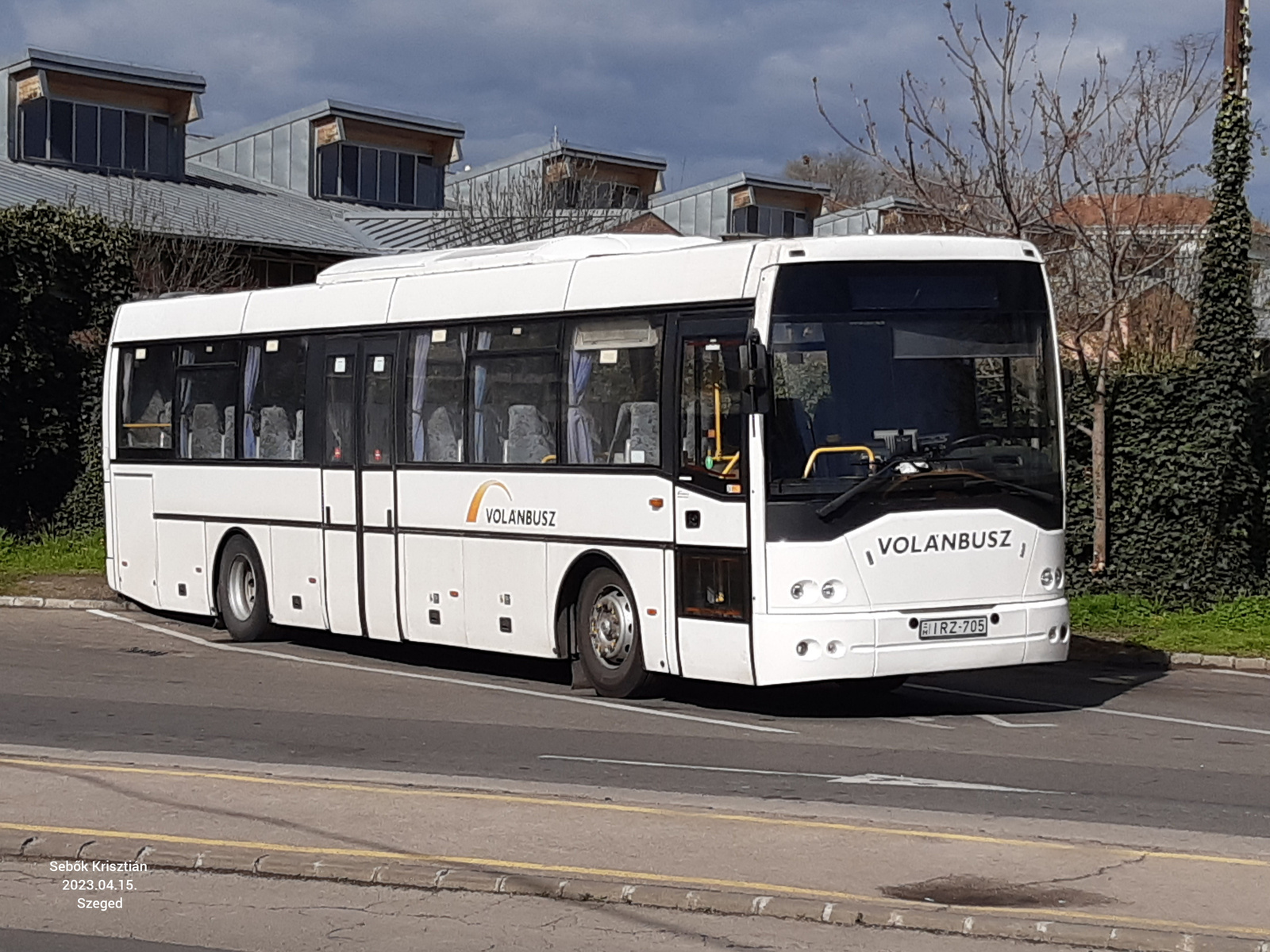 Ikarus E95 IRZ-705 Szeged, Mars tér 2023.04.15.