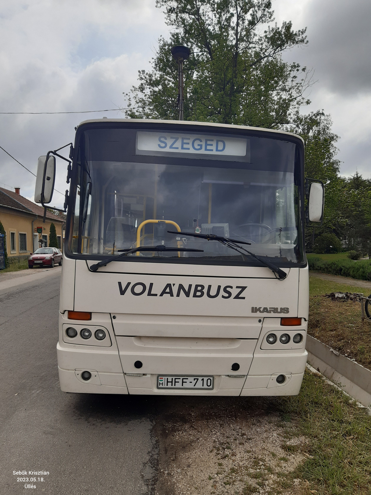 Ikarus C56 HFF-710 Üllés, Szabadság tér 2023.05.18.