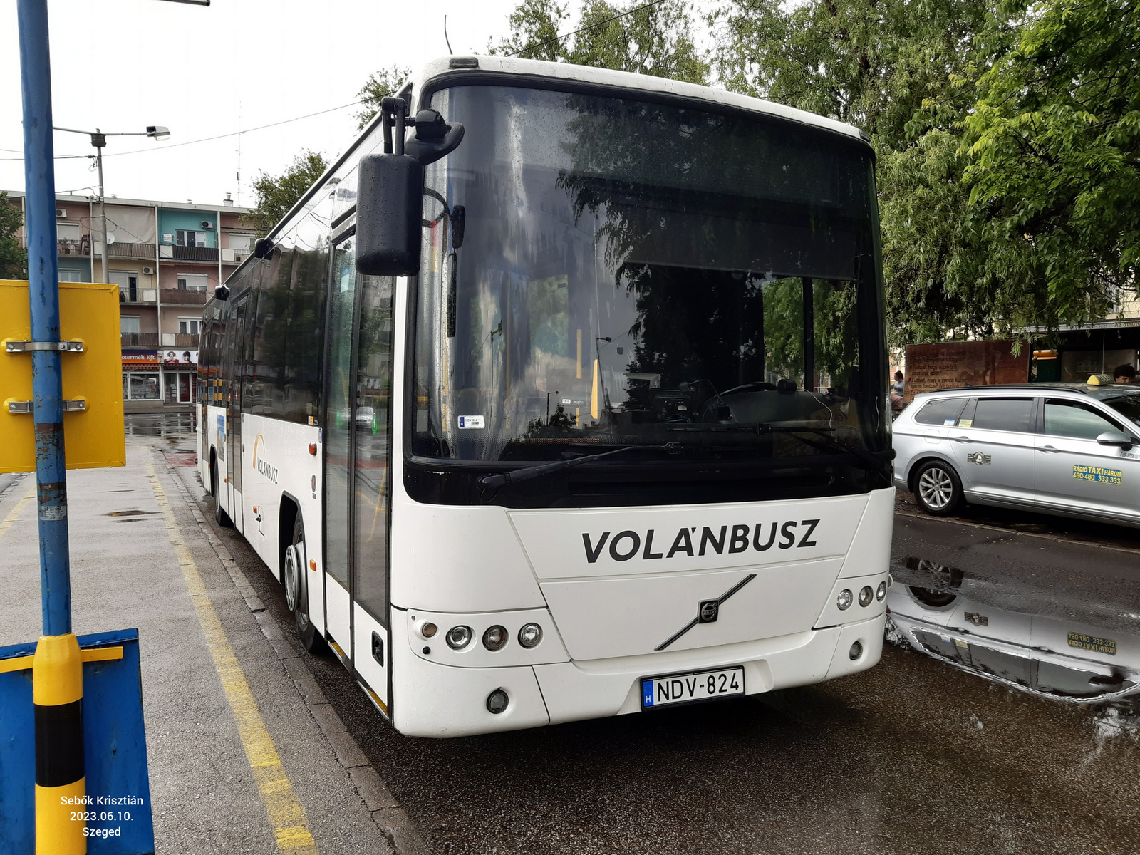 Volvo 8700 NDV-824 Szeged, Mars tér 2023.06.10