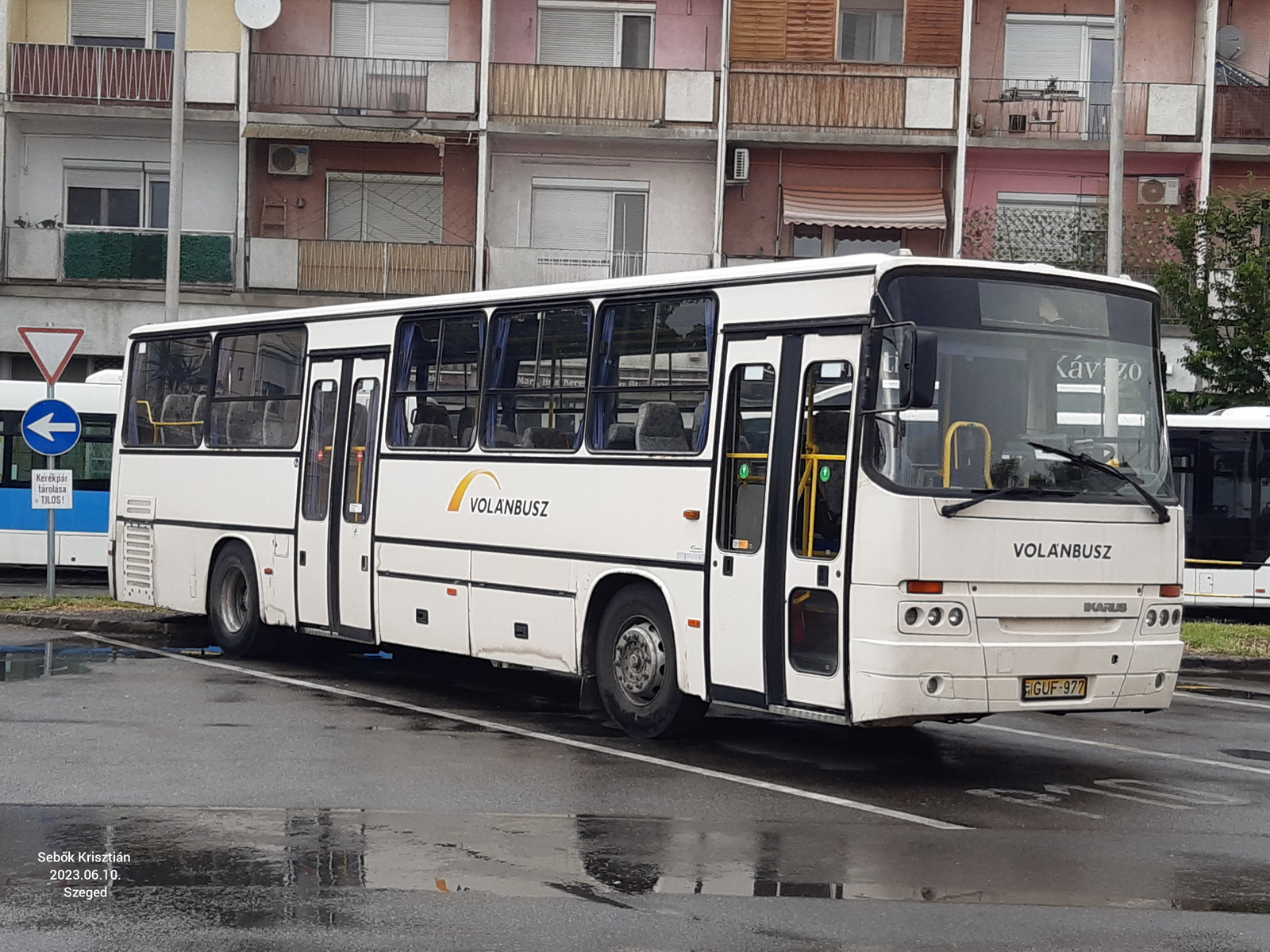 Ikarus C56 GUF-977 Szeged, Mars tér 2023.06.10.