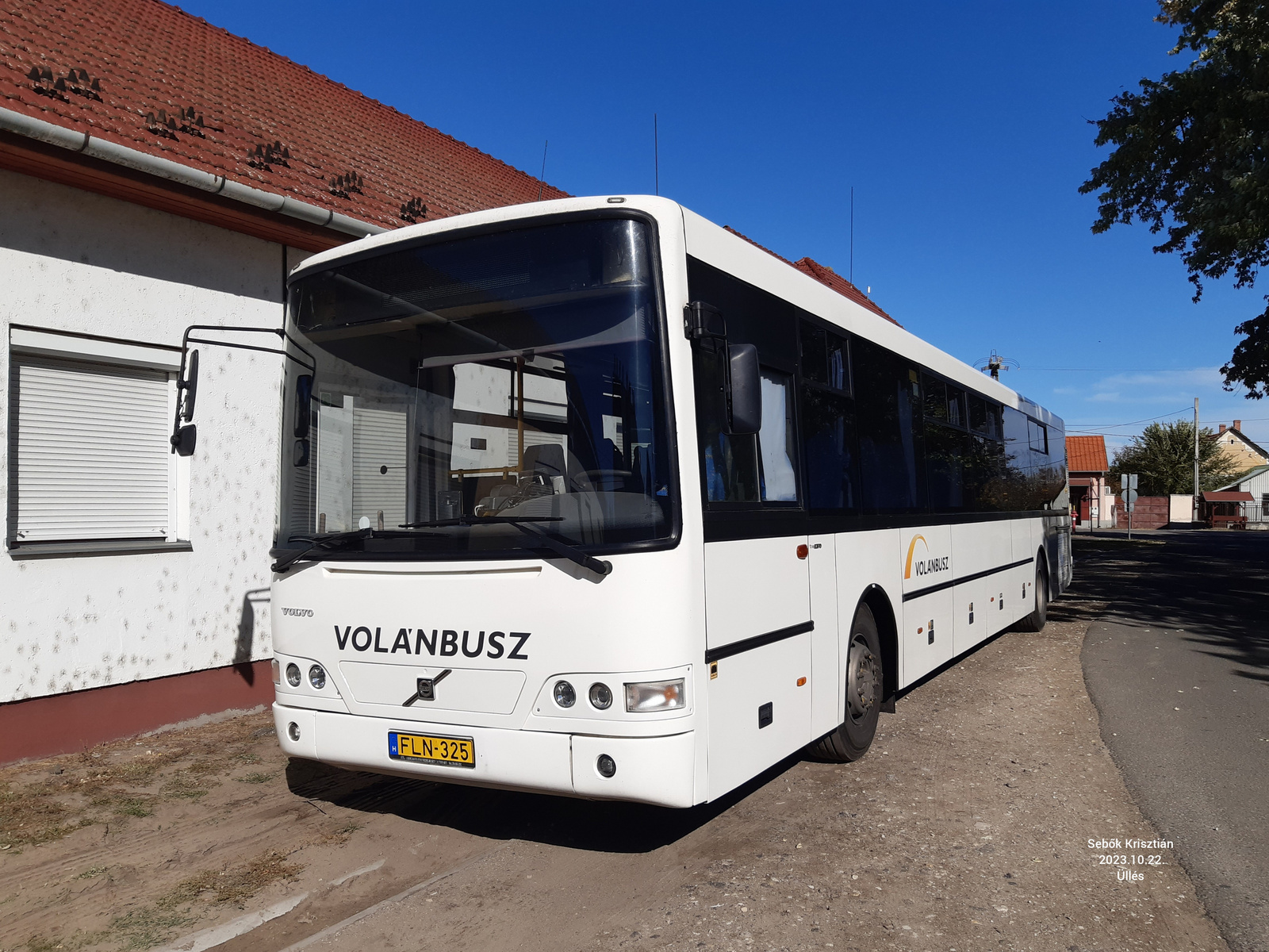 Volvo Alfa Regio FLN-325 Üllés, Szabadság tér 2023.10.22.