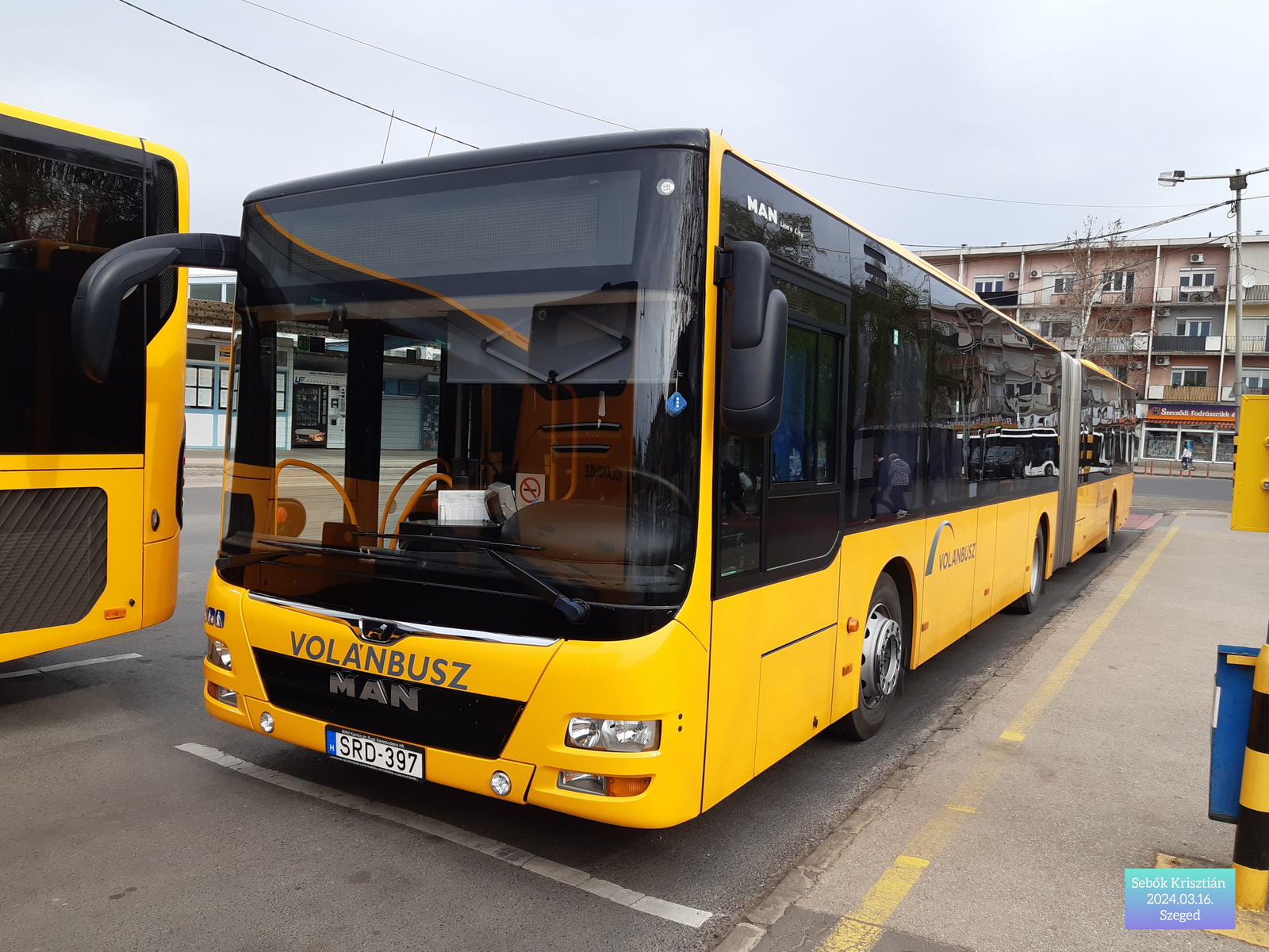 MAN A23 City G SRD-397 Szeged, Mars tér 2024.03.16.