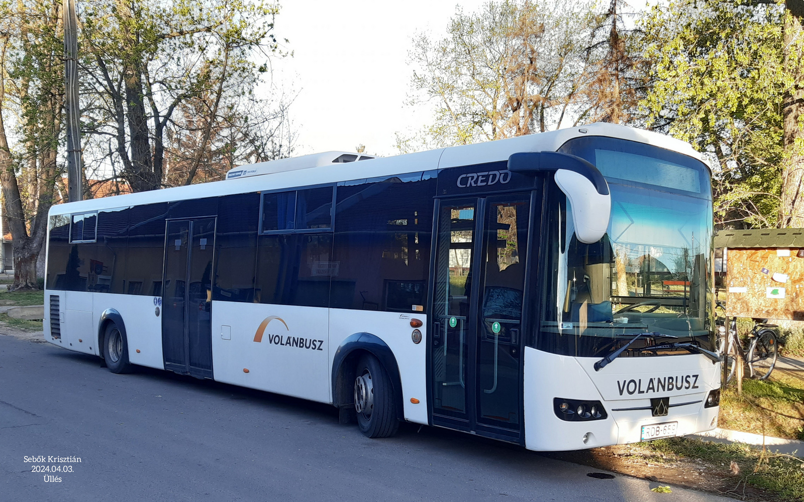 Credo Econell RDB-659 Üllés, Szabadság tér 2024.04.03.