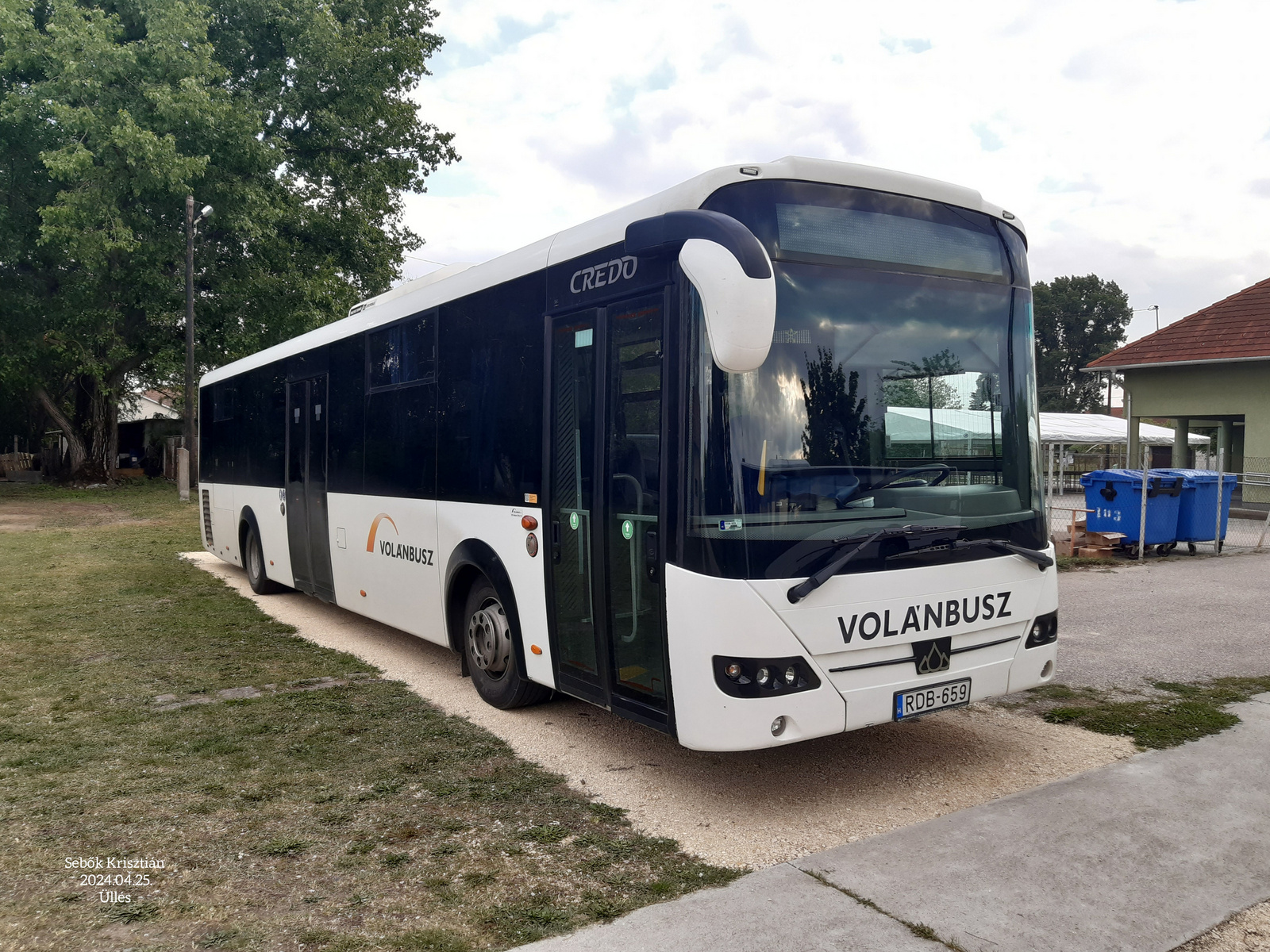 Credo Econell RDB-659 Üllés, Vásár tér 2024.04.25.