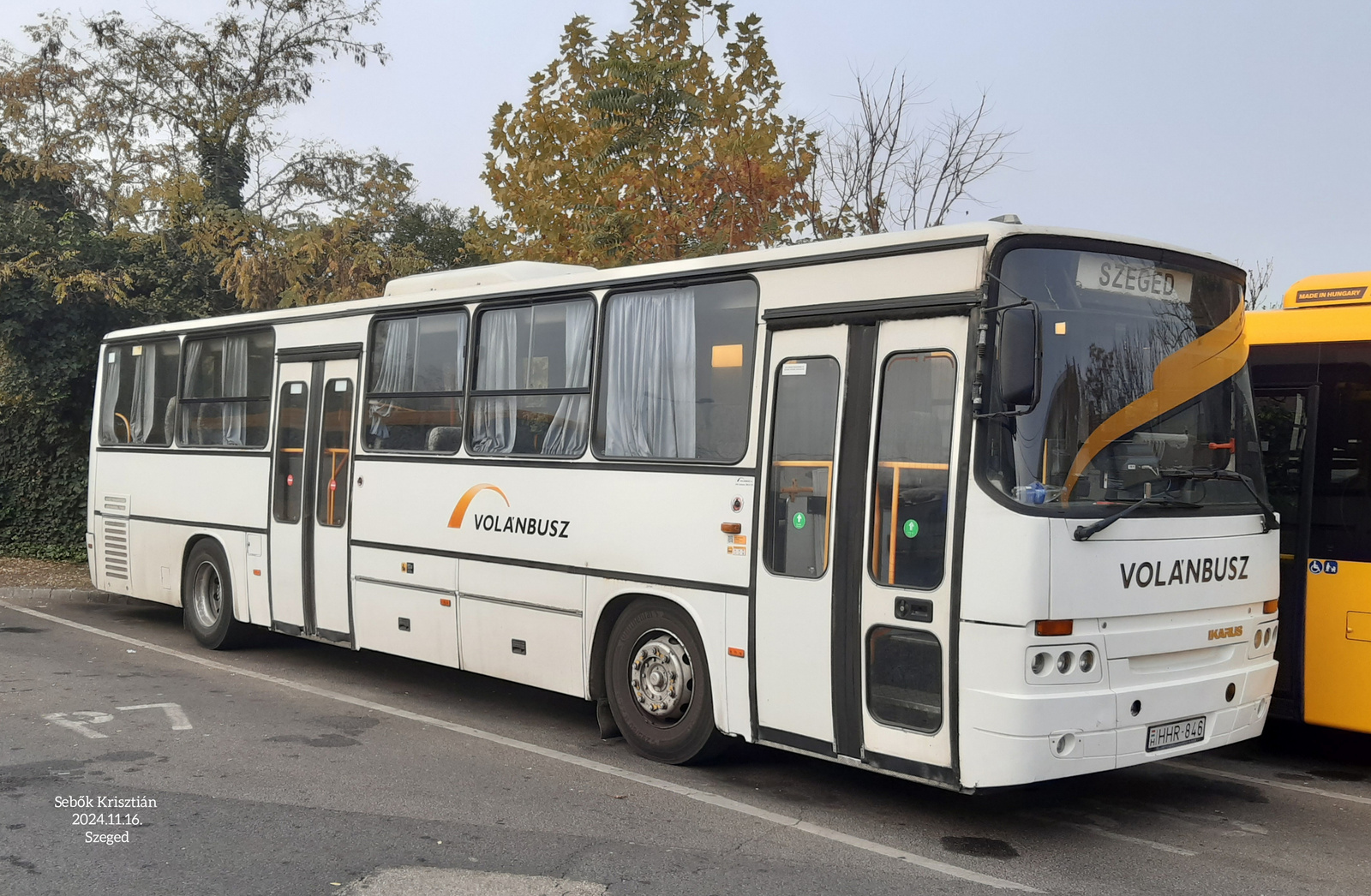 Ikarus C56 HHR-846 Szeged, Mars tér 2024.11.16.