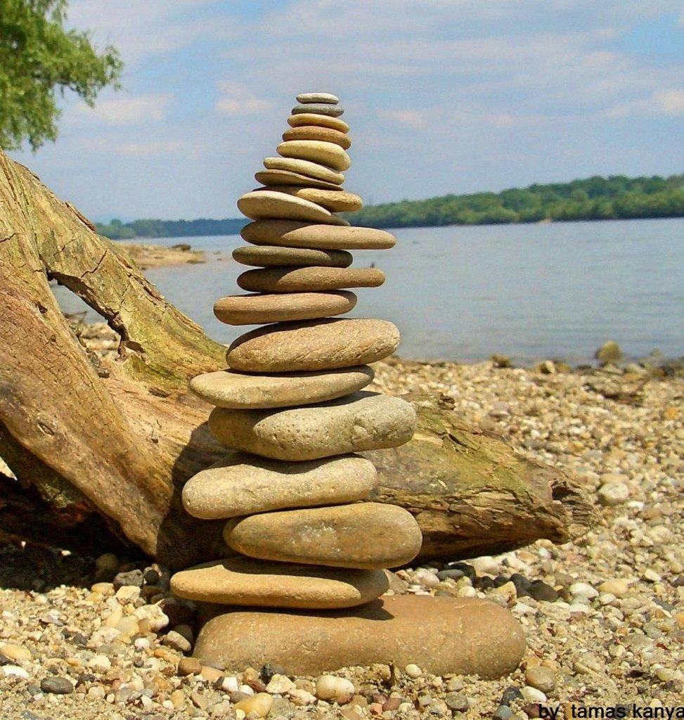 stone balance in hungary by tamas kanya