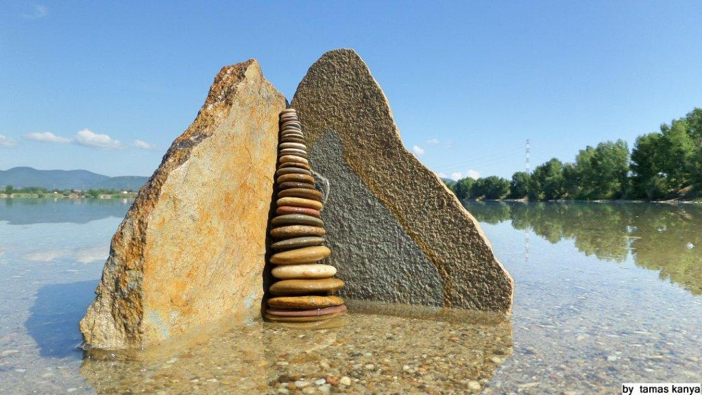 Land art-Stones in Hungary