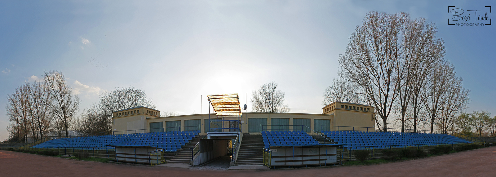 Városi stadion panoráma