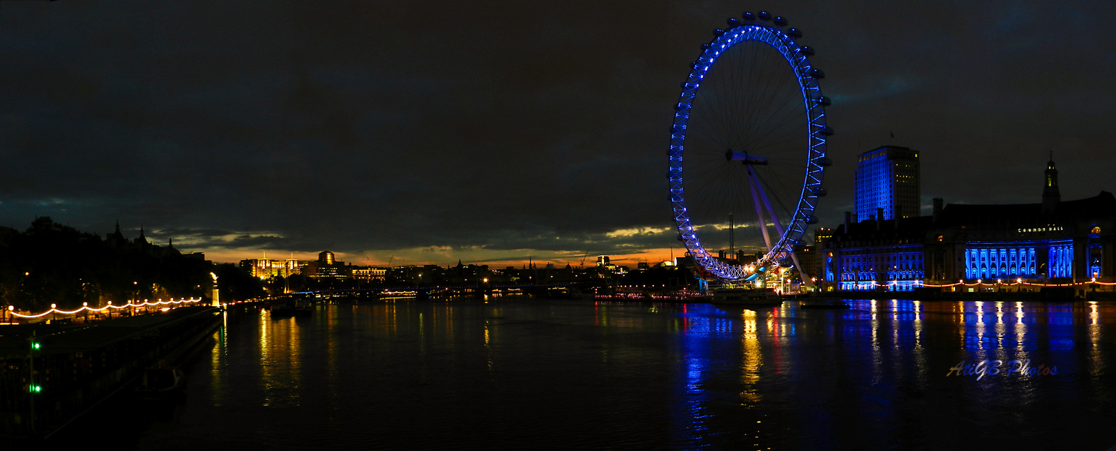 London Eye hajnal 1