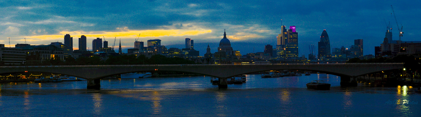London Eye hajnal 2