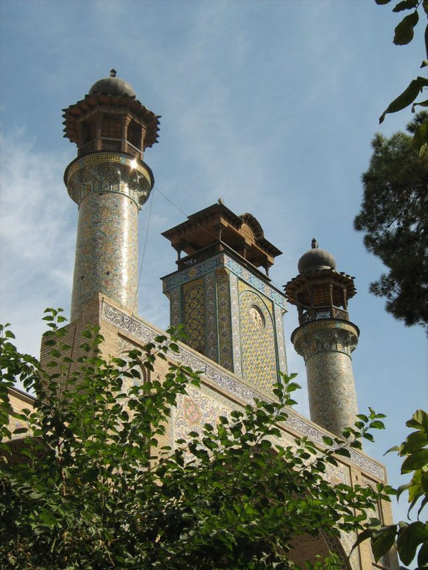 Teherán - A Sepahsalar mecset tornyai