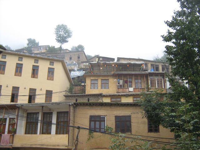 Masouleh - A település lépcsőzetesen épült házai