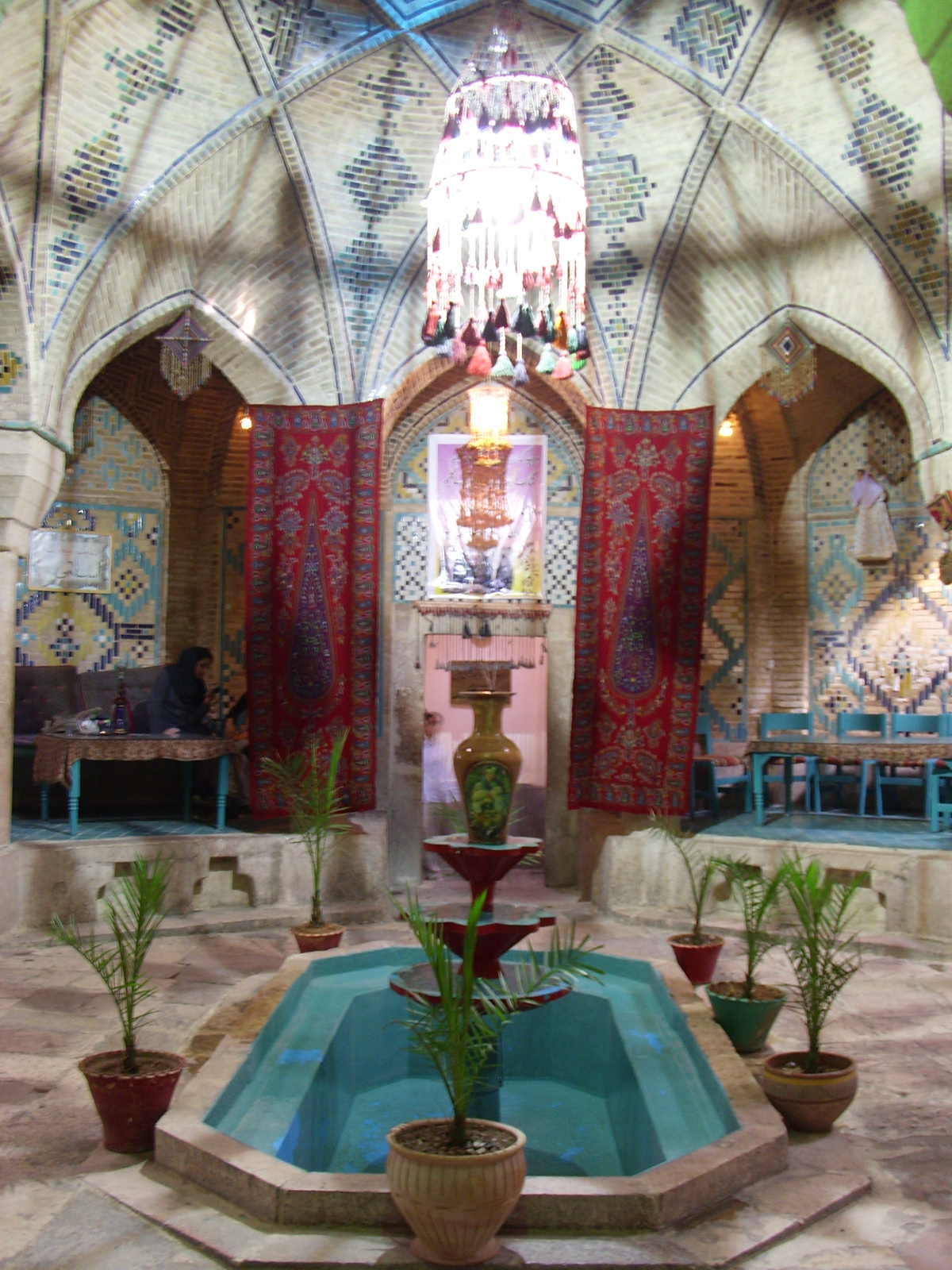 Kerman - Vakil teaház, belső tér