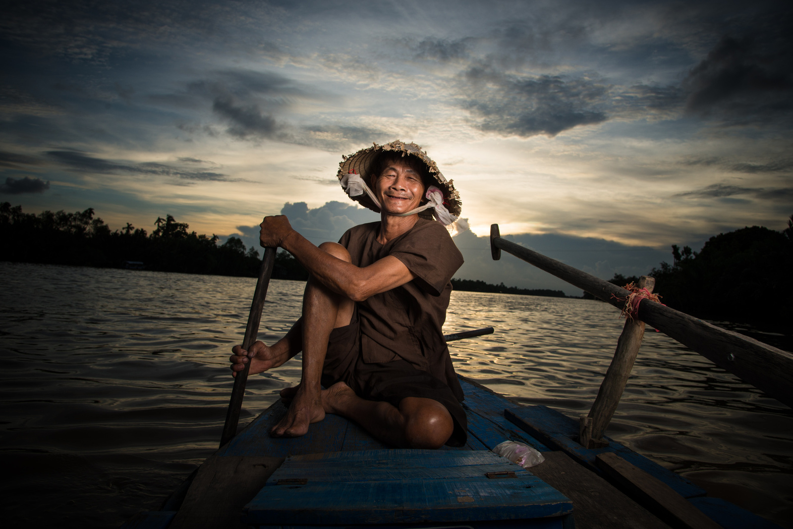 Mekongi Halász - Ben Tre tartomány, Vietnám