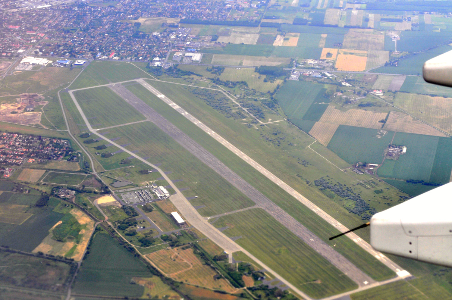 Debrecen Nemzetközi Repülőtér - légifotó