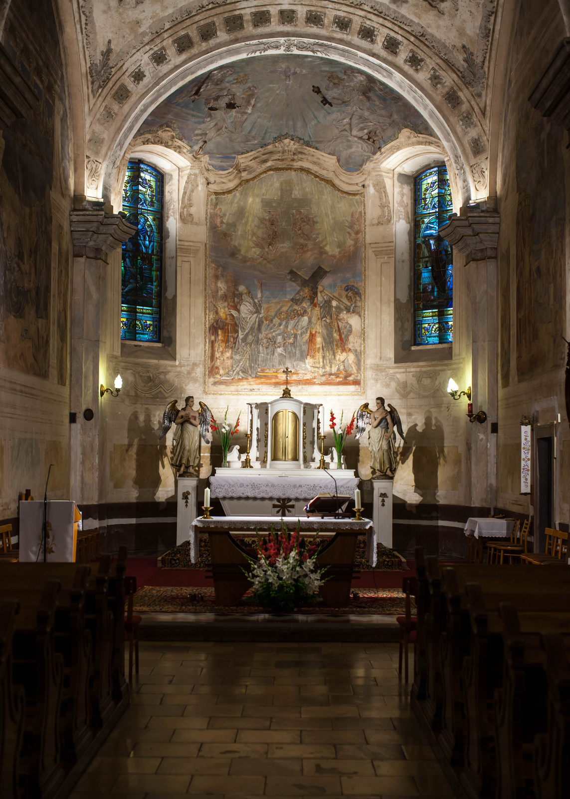 A nagymarosi romai katolikus templom
