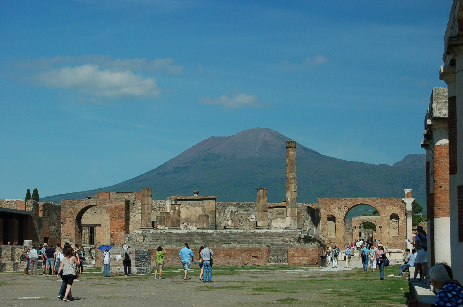 Pompeji - Vezúv