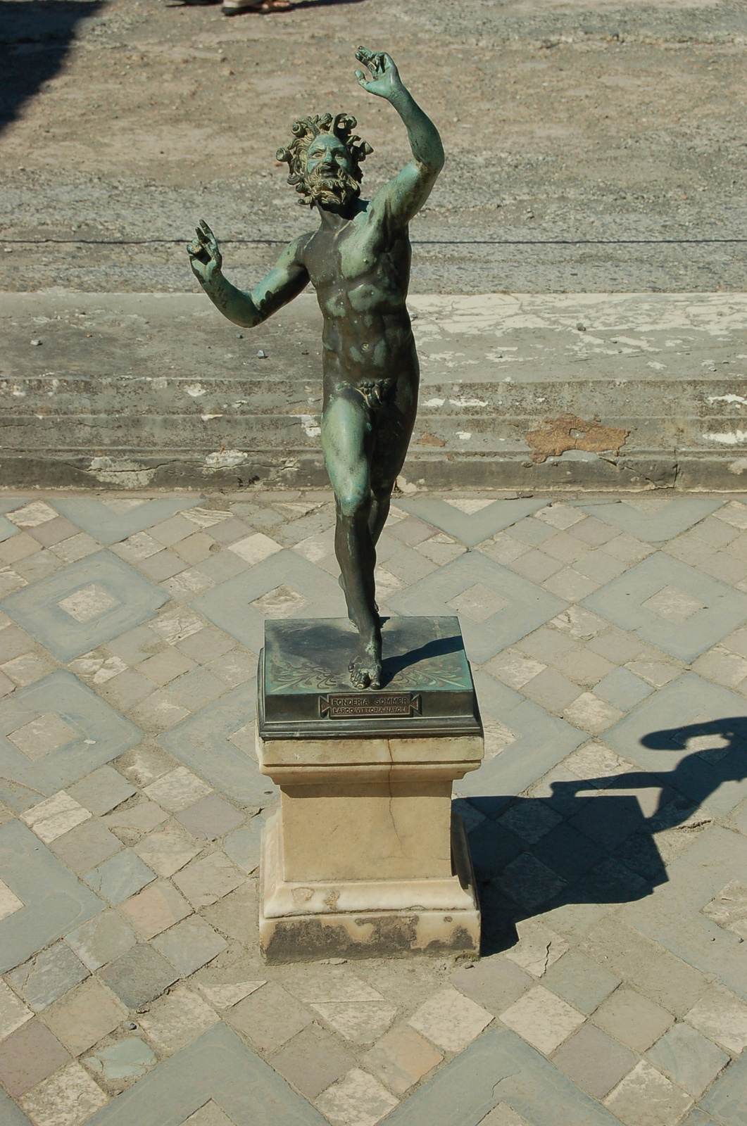 Pompeji - A faun