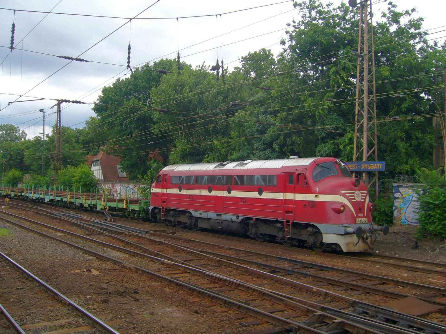 M61 020 - Budapest, Nyugati pályaudvar