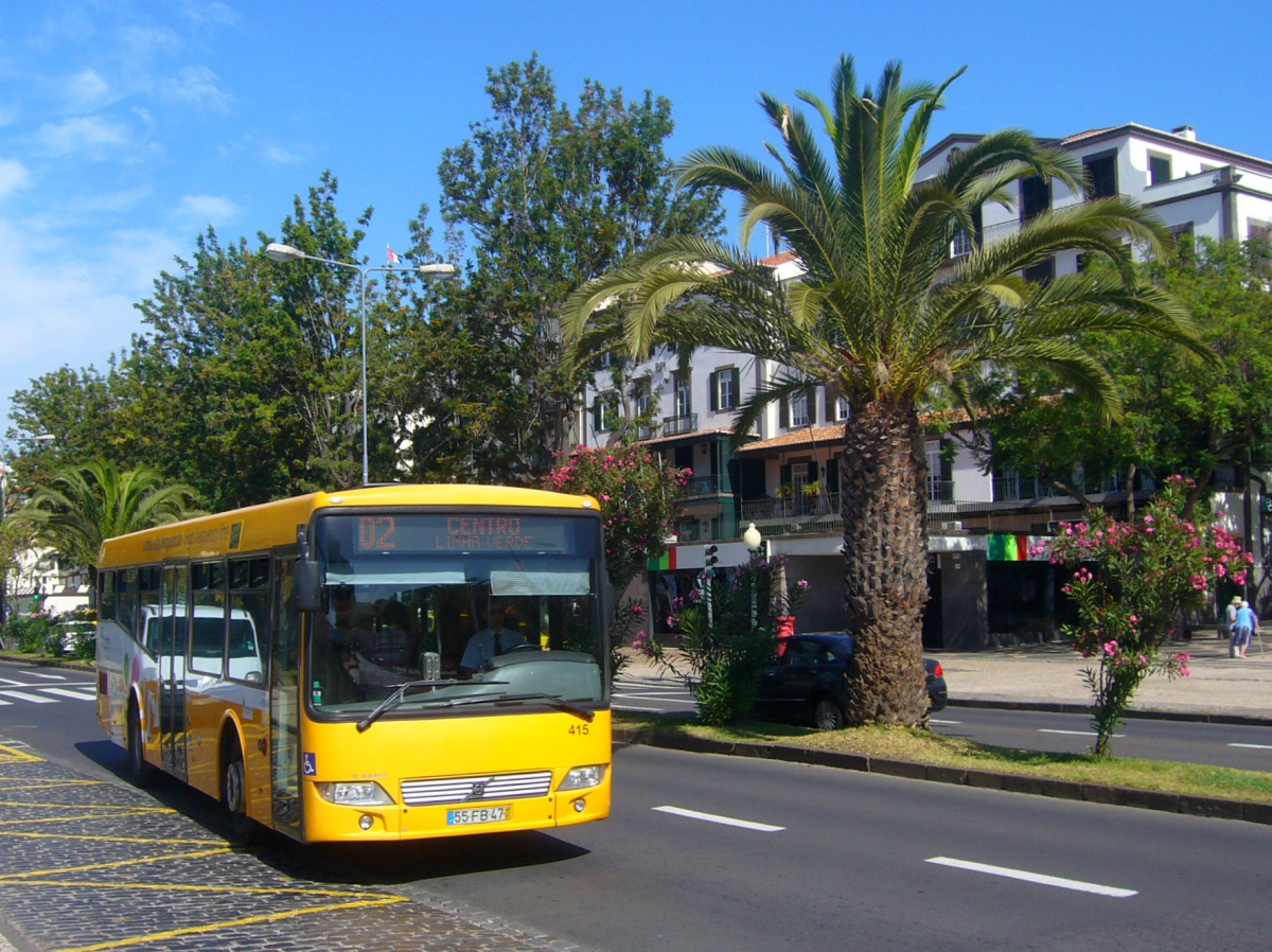 Funchal, Avenida do Mar - helyijárat