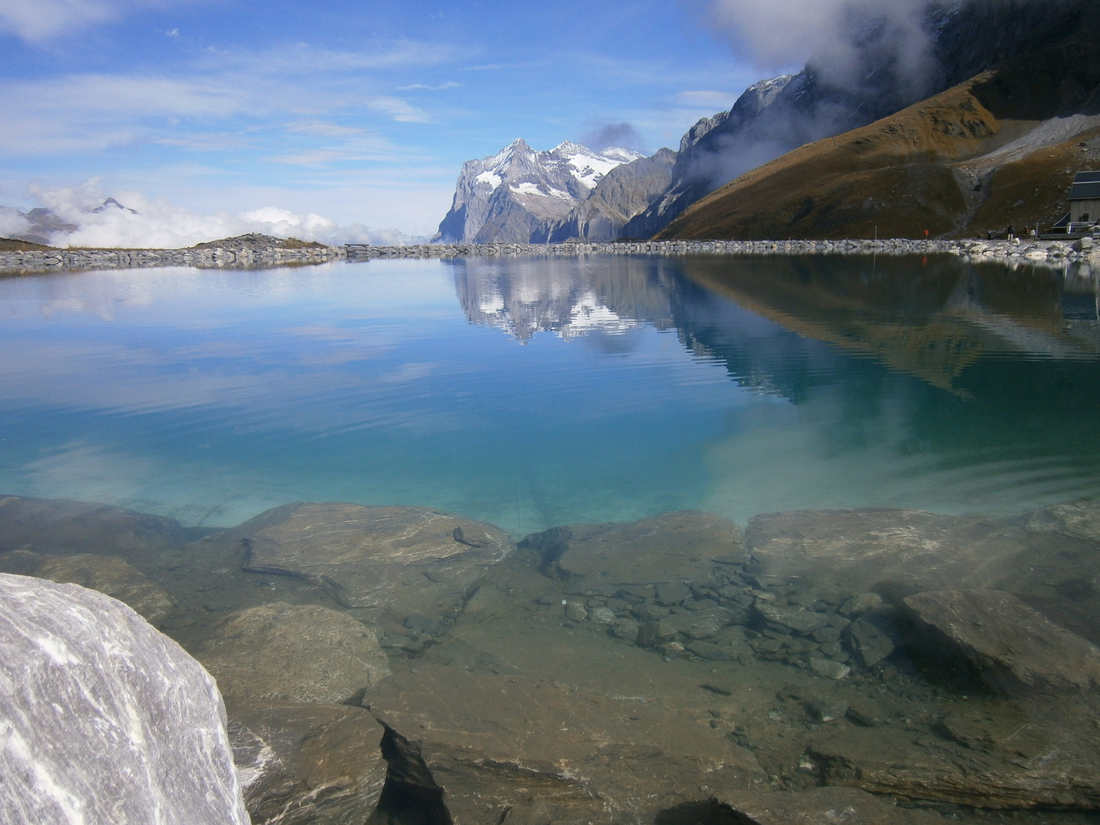 PA020260 kilátópont mesterséges tava a Jungfrau-nál