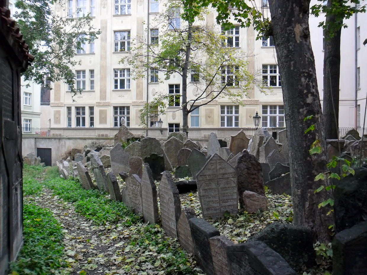 Prága - zsidó temető