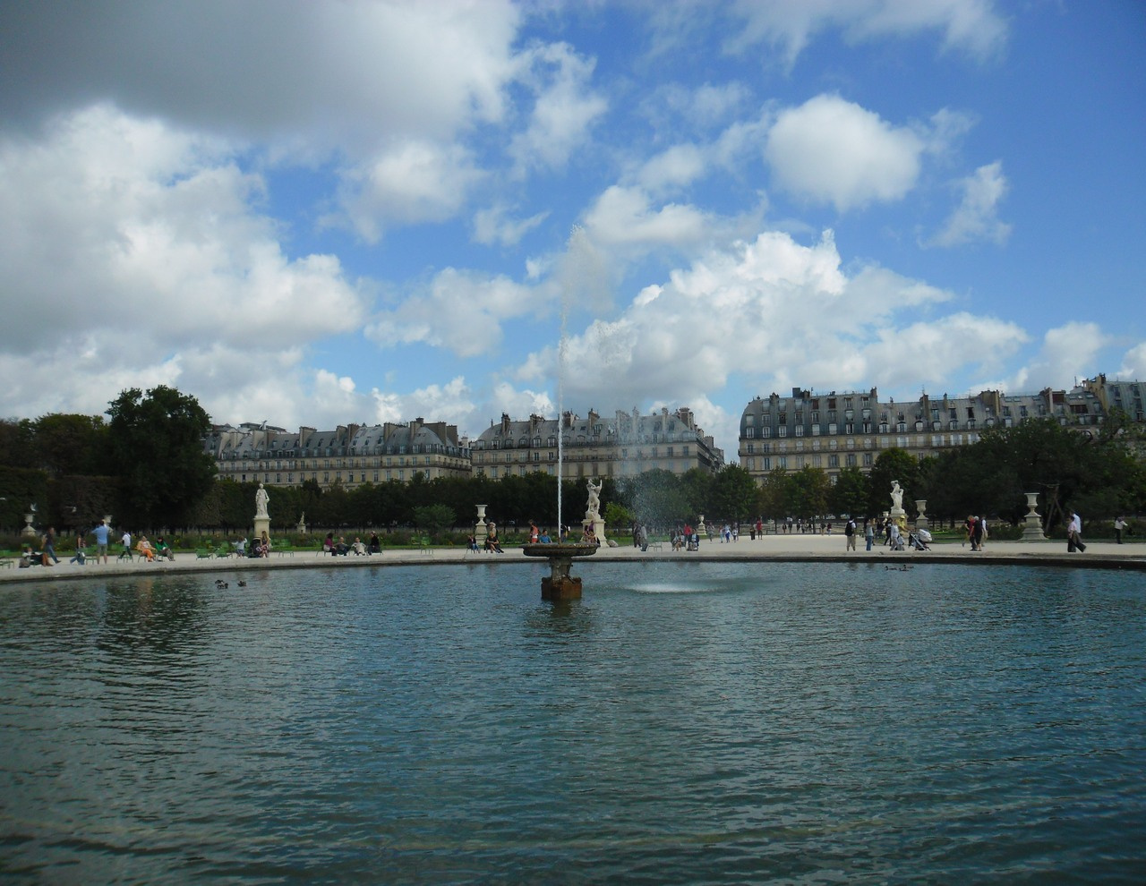 Párizs - Tuileriák kertje