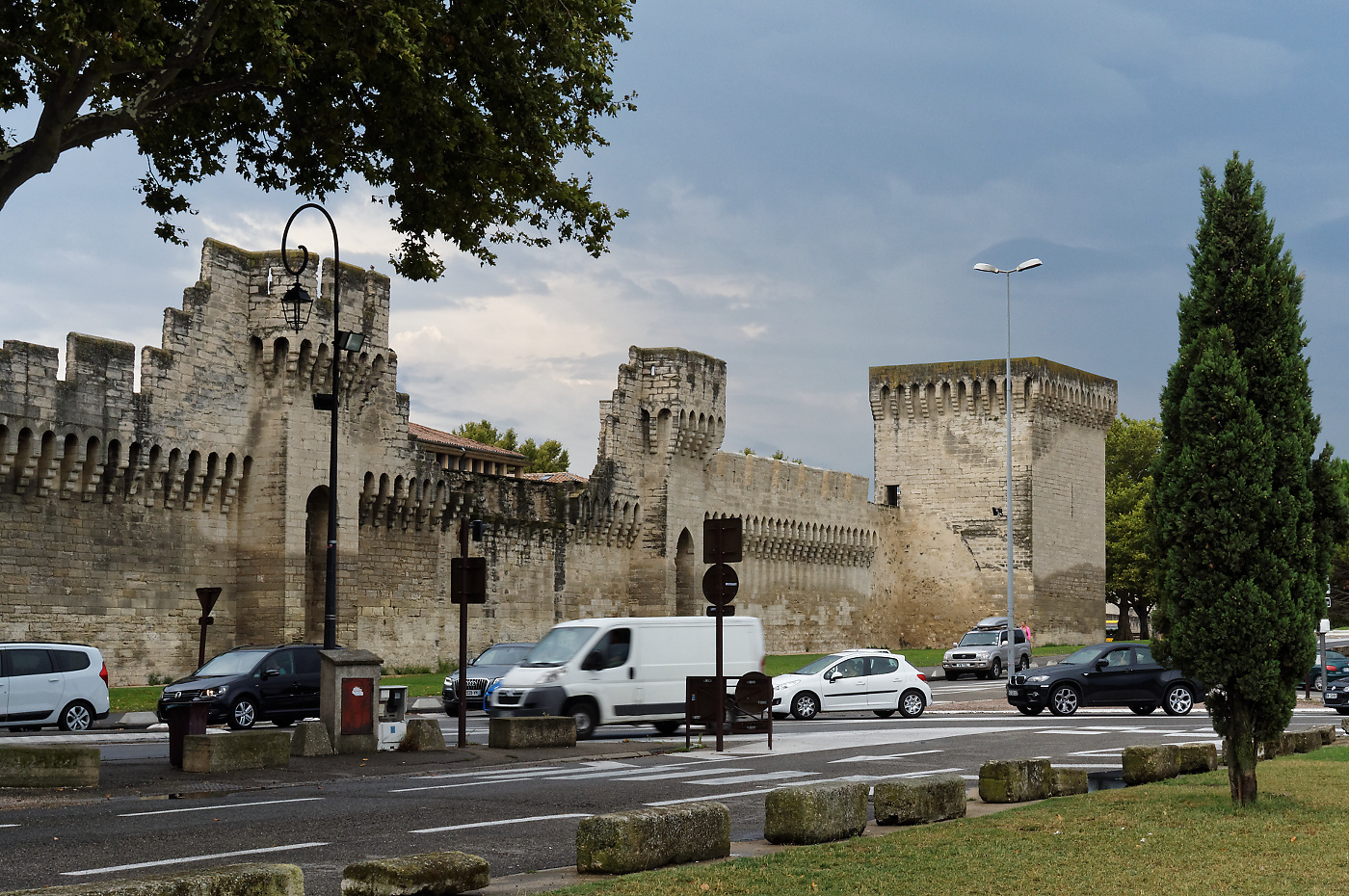 Avignon - várfal